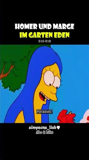 Homer und Marge im Garten Eden / S10-F18 / Simpsons / Deutsch