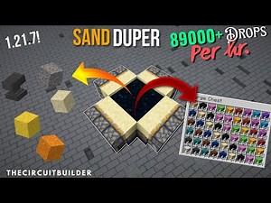 MegaSand Super Duper: 69K Drops/Hour Gravity Block Blaster for Minecraft 1.21.7! ⛏️💥