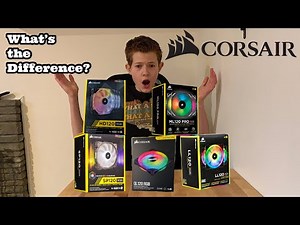 Corsair’s Many RGB Fans Explained!