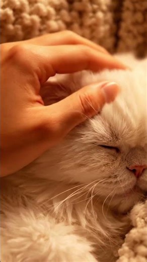 This Cat Loves Massage ASMR #animalasmr #kitty #cat