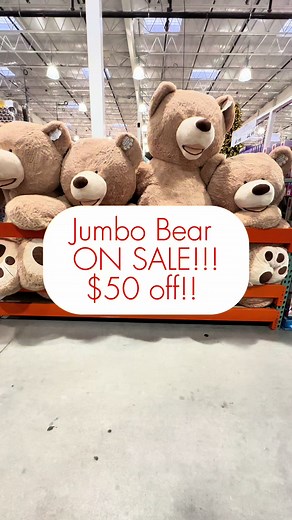 Who’s buying ghe 93” Bear?! 🤣 #costco #costcofinds #costcotiktok #costcomusthaves