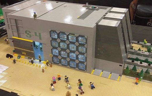 222K views · 9.6K reactions | The Area 51 raid is already underway in this LEGO scene complete with escaping aliens and Naruto-running truthseekers. And who's that visible through the window hauling suspicious-looking barrels? (Built by Brian Szmytke) –– Follow Beyond the Brick for more LEGO fun! –– | Beyond the Brick | Facebook