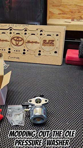 Modding out the ole pressure washer #performance #diy #howto