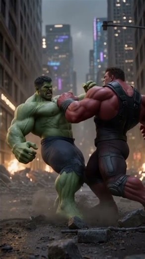 Hulk vs Red Hulk Epic Fight | Angry Hulk Smash Full Action Scene#shots