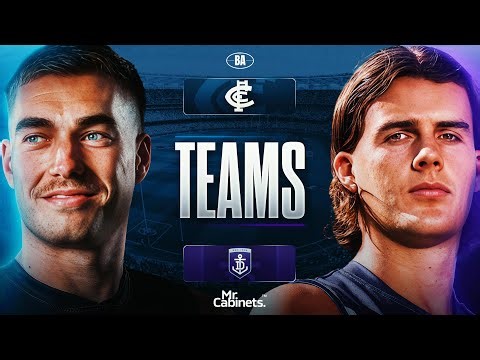 The Teams | Carlton V Fremantle | AFL Round 7, 2026