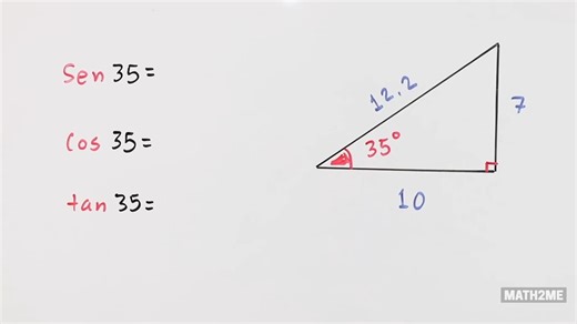 En este video te enseño como se obtienen las 3 razones trigonométricas básicas con una calculadora básica y una científica | Math2me