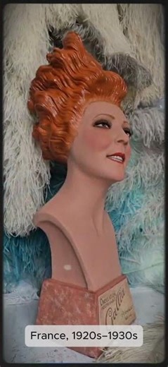 1920s-1930s Gallia Advertising Bust