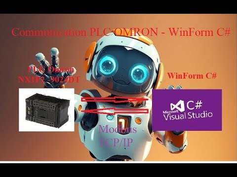 Guide connect PLc Omron communication PC - Winform