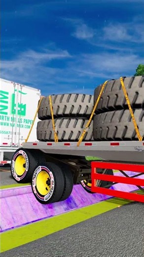 Truck and Tractors vs Speed Bumps