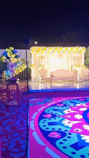 Mehndi Stage Decoration Price 💸 | Simple & Elegant Flower Setup 🌸#shortsvideo #viral