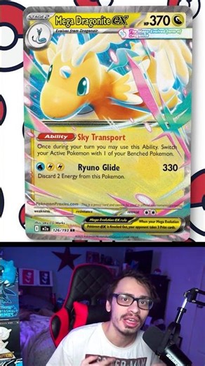 Mega Dragonite ex Is A BEAST!#pokemon#pokemontcg#acsendedheros