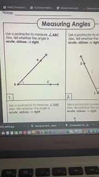 How you use a protractor on a computer screen