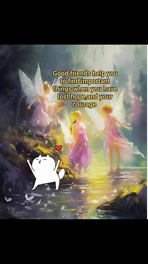 Good friends help you to find important things when you have lost hope, and your courage #friends #friendsandfollowers #nonfollowers #followersfbreels #highlightseveryone | Lily Beth