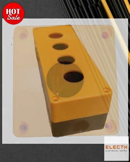 PVC Control Box for Control Devices 1 Hole, 2 Holes, 3 Holes and 4 Holes