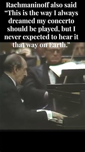 Approved By Rachmaninoff! - Horowitz Rach 3!