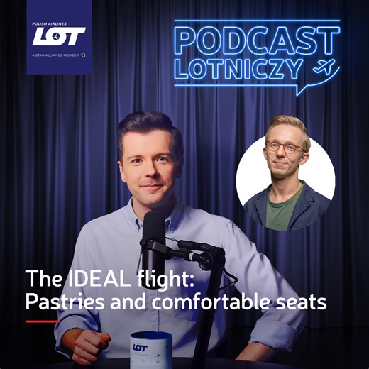 The fifth episode of the aviation podcast is now online! 🎧 Discover what retrofit is and why blueberry buns have become a symbol of travel with LOT.🫐 Maciej Kowalówczany, Head of the Customer Experience Department, who ensures high passenger service standards on a daily basis, will discuss meeting the expectations of our passengers in a conversation with Radek Kotarski.💺 Watch, like, comment: https://fly.lot.com/mfqxt ✈️ | LOT Polish Airlines