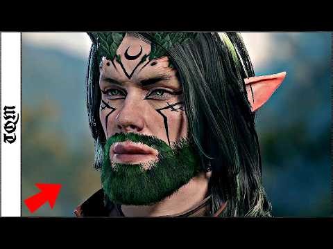 How to create a Tiefling - Baldur's Gate 3 - (Soundless BG3 Character Creation Creator Tutorial)