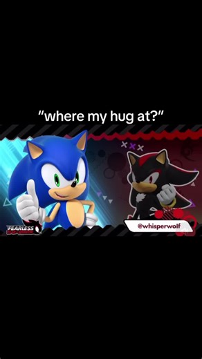 Sonadow Fans Unite: Shadow and Sonic Hugs!