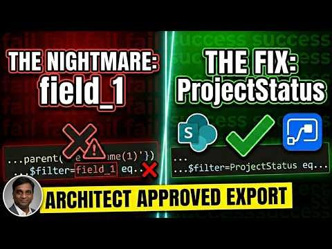 How to Fix SharePoint Field 1 Internal Name Issue | Excel Import Masterclass | @SunilPashikanti