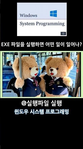 프로그램을 실행하면 '메인 메모리'로 가는 이유 (EXE 실행 원리) #프로그래밍 #코딩 #개발자 #윈도우프로그래밍