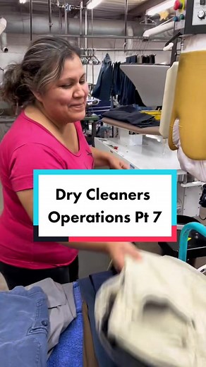 Part 7: Pressing dry cleaning items! #DryCleaning #DryCleaners #DryCleanerPlant #Tour #Laundry #Laundromat #CleaningClothes #KeepRanchin #KeepCleanin