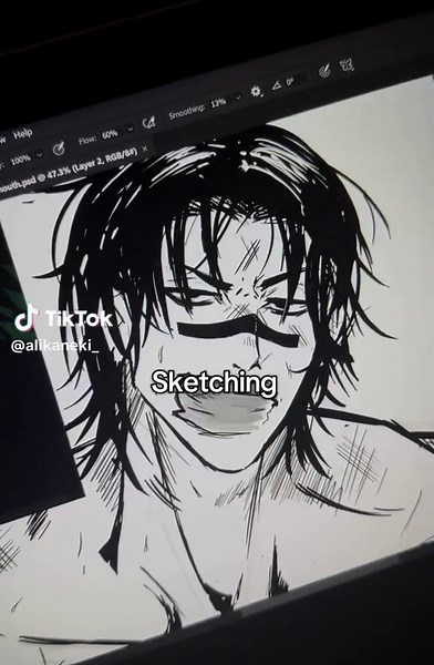 Sketching Techniques Inspired by Jujutsu Kaisen