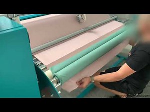 Cloth rolling, measuring and cutting machine REXEL P-4SAE