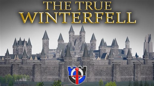 The true WINTERFELL according to the books, EPIC 3D model, tour and comparison