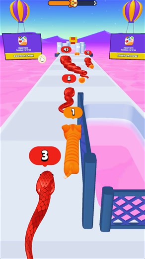 Snake Run Race 100% Win🐍snakegameplay Snake calas #gameplay#000 #2million #100kviewsubscribers