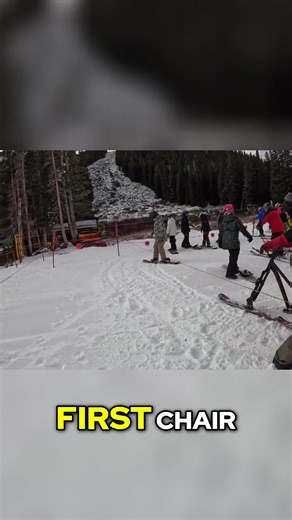 Ski Lift Hnag Pre-Ride Excitement & First Run Energy!