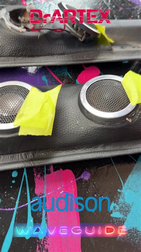 Rebuild Audison Waveguide Apillar Pods for Landcruiser