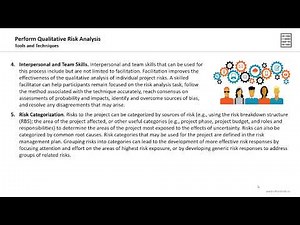 Qualitative Risk Analysis Tools and Techniques