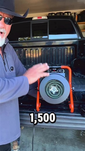 Vevor 1500 W portable electric heater #vevor#heater#electric #portablefan