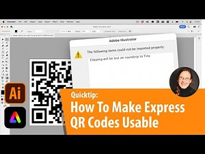 Quick Tip: Clean Your Express Generated QR Code in Illustrator
