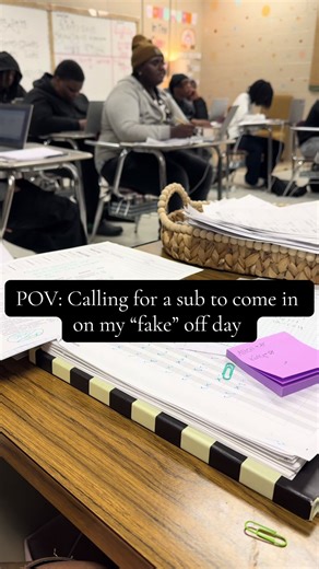 These kids! lol 😂 they learned a valuable lesson! Do not play with my sub! I will have you on lockdown til the end of the school year! Sitting in alphabetical order is doing a number on them lol 😂 so I decided to play! He can’t focus on no work. He so busy trying to see who I’m on the phone with 😭😭😭😭#highschool #teachersoftiktok #mathteacher #foryoupage #fypシ