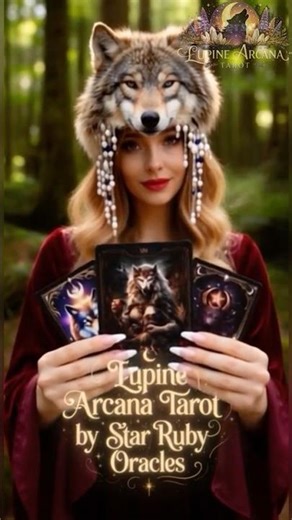 Star Ruby Oracles - Lupine Arcana Tarot 🐺 🌙 ✨