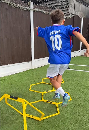 Mbappé's Intense Training Session