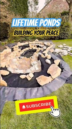 Natural Rock Garden Pond Build Uk | Transforming a Garden with Water Feature #gardenpond #waterall
