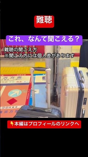 難聴の聞こえ方 #shorts #shortvideo #難聴 #突発性難聴 #補聴器 #聴覚障害 #感音性難聴 #感音難聴 #難聴者 #難聴児 #聴覚情報処理障害 #高齢者 #高齢者向け #手話