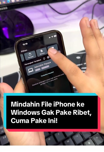 Lu masih ribet mindahin file dari iPhone ke Windows? Padahal caranya gampang banget, gak perlu kabel ribet, gak perlu aplikasi aneh-aneh. Gue spill caranya di video ini, cukup pake ini aja dan file langsung pindah. Tonton video sampe habis biar gak salah langkah 👀🔥 #iphone #windows #tipsiphone #tipswindows #transferfile #iphonetowindows #tutorialiphone #fyp #teknologi
