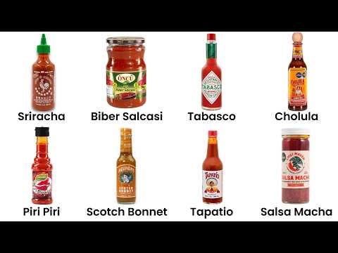 Every Hot Sauce Explained in 10 Minutes