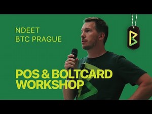 BTCPay Point of Sale & Boltcard Workshop BTC Prague