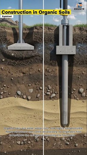 Construction in Organic Soils Explained | Settlement, Piles & Ground Improvement #2026