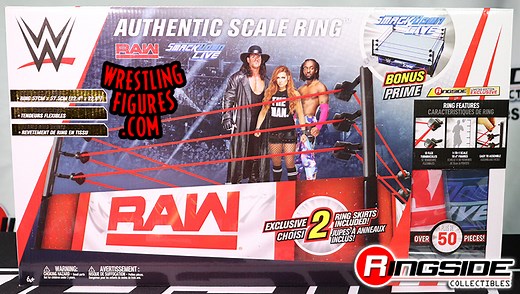 (2019 Version) WWE Authentic Scale Wrestling Ring Exclusive