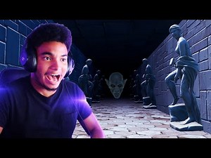 SCARY DUO HORROR MAP... | Evil 12 Awaits (Fortnite Horror Map) **VERY CREEPY**