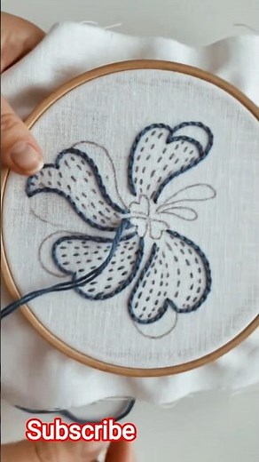 Learn Chain Stitch Embroidery | Flower Design Tutorial for Beginners