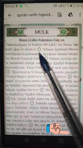 Understanding Surah Mulk: Insights and Reflection