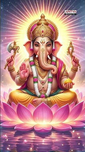 Mangalamani Padare Song | Lord Ganesha Devotional Songs Telugu | Aditya Bhakthi | #Ganesh #Shorts