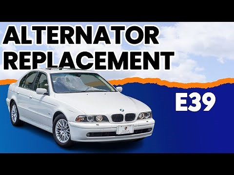 BMW E39 5-Series Alternator Replacement | 1997-2003 525i, 528i, 530i and 540i