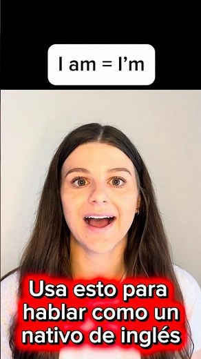 Contracciones con el verbo TO BE en inglés 🇺🇸 | Gramática para principiantes